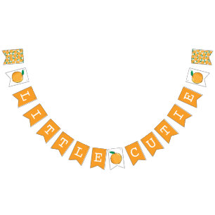 Little Cutie Orange Bunting