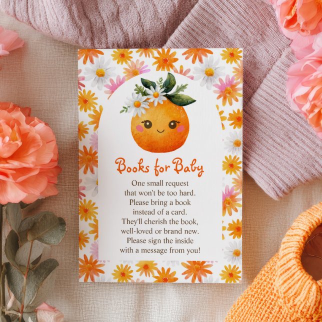 Little Cutie Orange Citrus Fruit Books for Baby  Enclosure Card (Creator Uploaded)