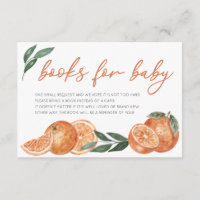Little Cutie Oranges Books For Baby Shower