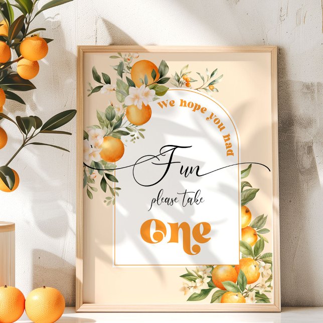Little cutie oranges We hope you had fun birthday Poster (Creator Uploaded)