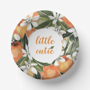 Little Cutie Paper Bowls Orange Paper Bowls Paper Plate