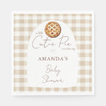Little Cutie Pie Baby Shower Neutral