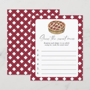 Little cutie pie - Guess the Sweet Mess Game