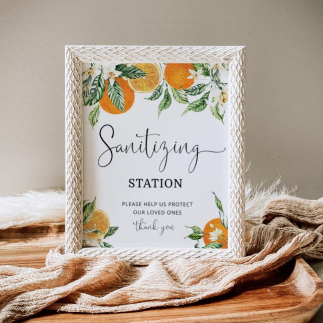 Little cutie Sanitizing Station Poster (Creator Uploaded)