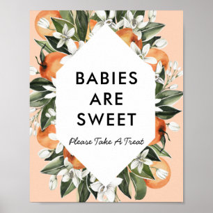 Little Cutie Themed Babies Are Sweet Sign