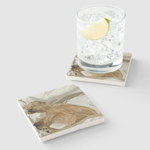 Little Daisy’s duvet day Stone Coaster