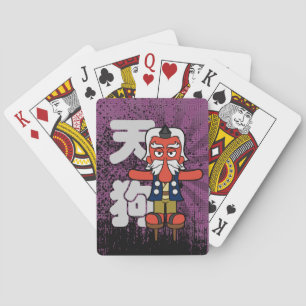 Little Daitengu Yokai Grunge Playing Cards