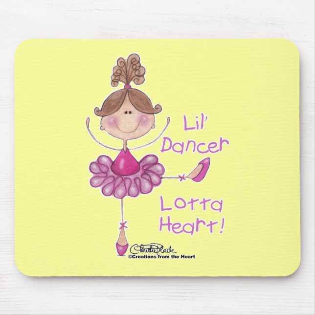 Little Dancer Mouse Mat (Front)