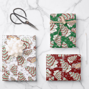 Little Debbie Christmas Tree Snack Cakes Gift Wrap