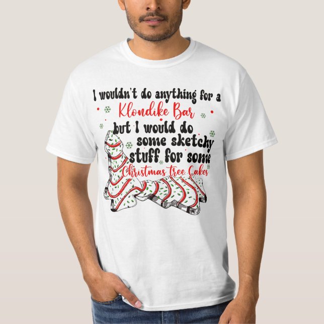 Little Debbie Holiday Cake, Little Debbie, Funny X T-Shirt (Front)