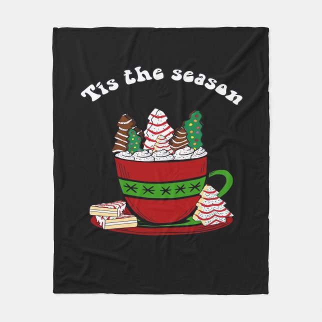 Little Debbie Tis The Season Fleece Blanket (Front)