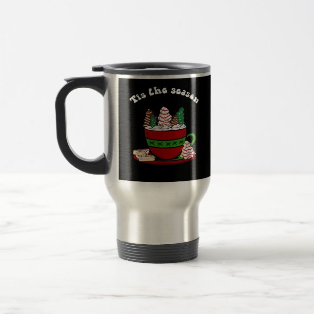Little Debbie Tis The Season Travel Mug (Left)