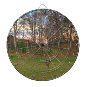 Little Deer &a Pink Sunset Dartboard