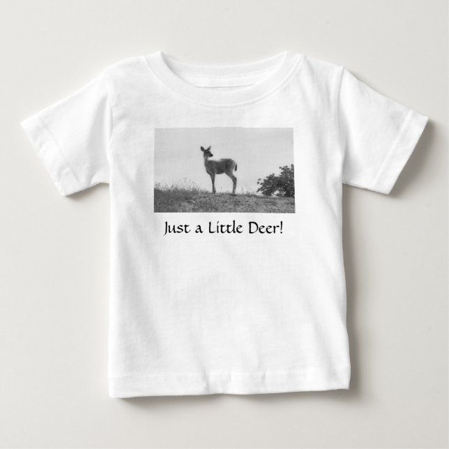 Little Deer Fawn Baby Shirt (Front)