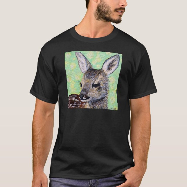 Little Deer Painting T-Shirt (Front)