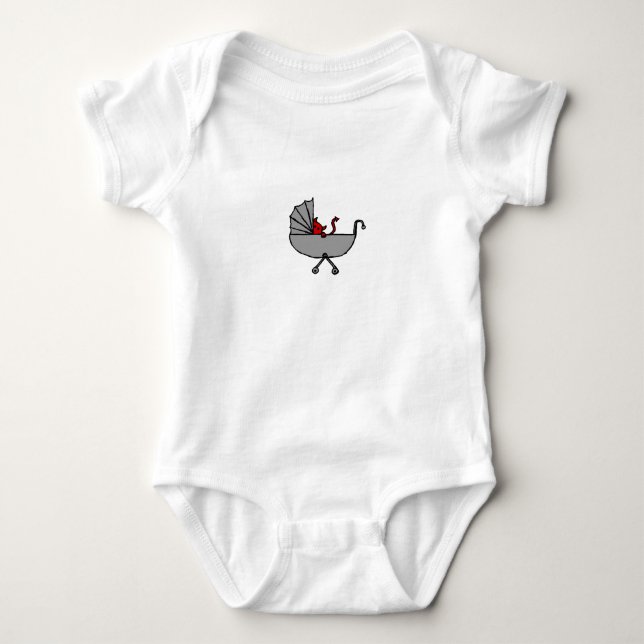 Little Demon Baby Bodysuit (Front)