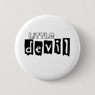 Little Devil 6 Cm Round Badge