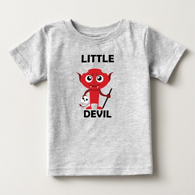 Little Devil - Baby Fine Jersey T-Shirt (Front)