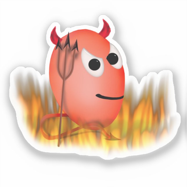 Little Devil, Deviled Egg Halloween (Front)