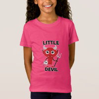 Little Devil - Girls' Fine Jersey T-Shirt