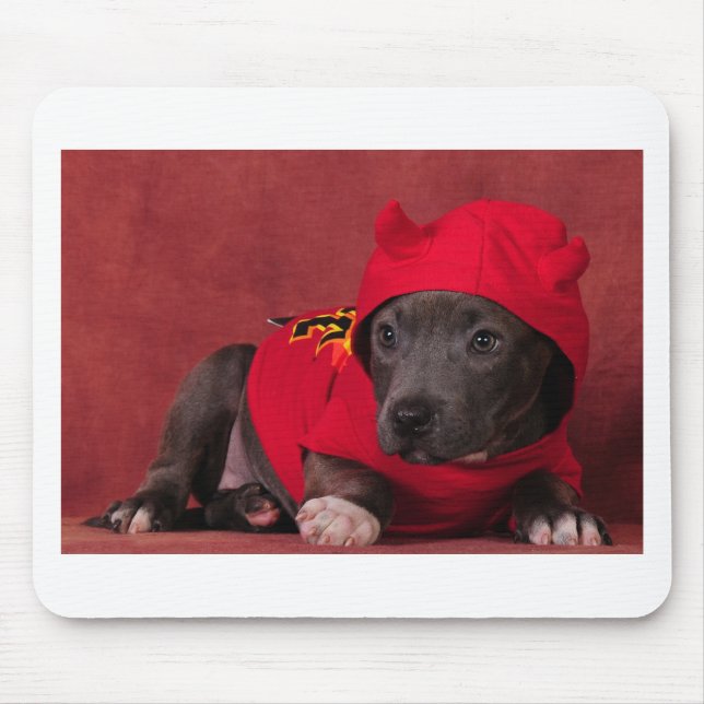 Little Devil Mouse Mat (Front)