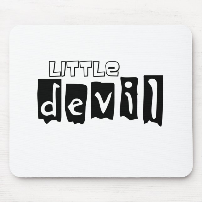 Little Devil Mouse Mat (Front)