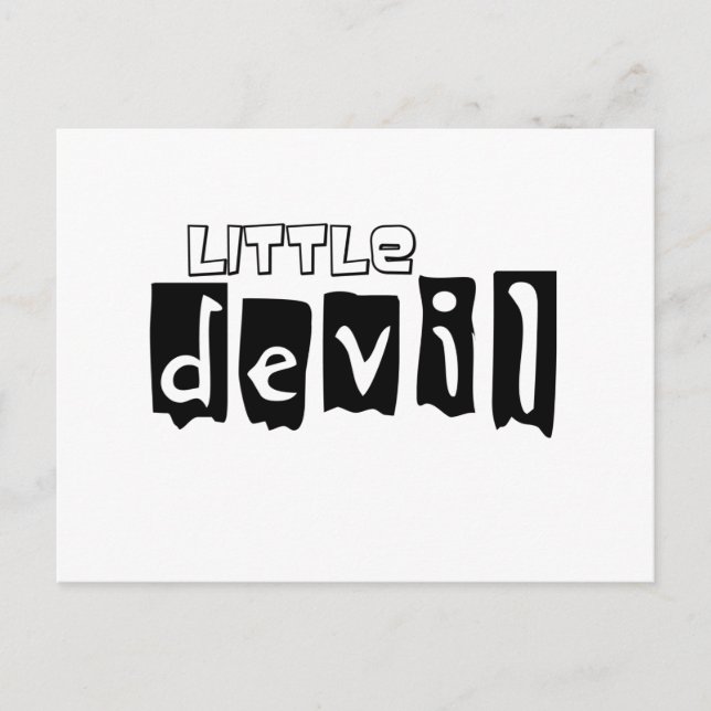 Little Devil Postcard (Front)