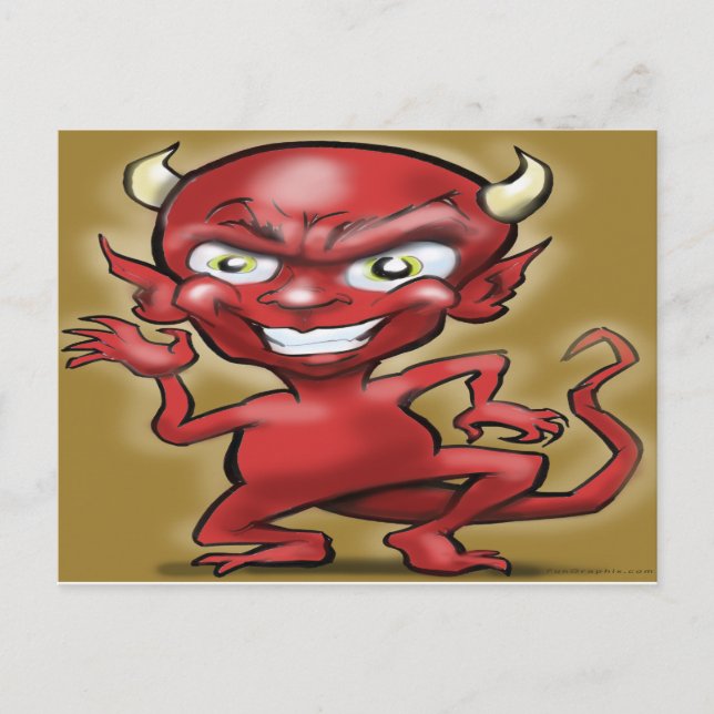 Little Devil Postcard (Front)