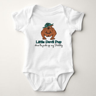 Little Devil Pup - Here to pick up my daddy Baby Bodysuit