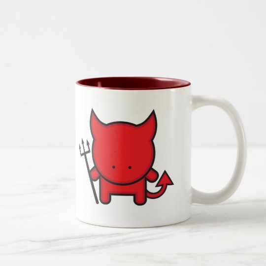 Little Devil Two-Tone Coffee Mug