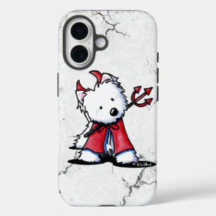 Little Devil Westie Dog iPhone 5 Case-Mate Case