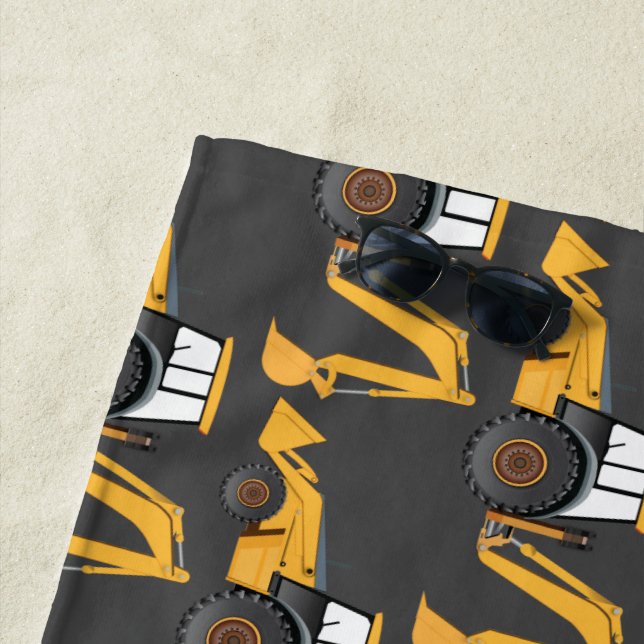 Little Digger - Beach Towel (In Situ)