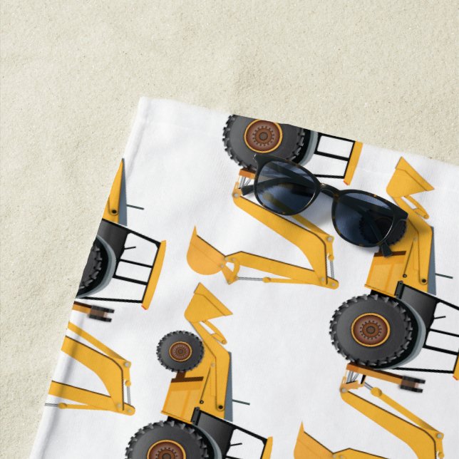 Little Digger - Beach Towel (In Situ)