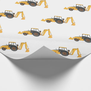 Little Digger - Glossy Wrapping Paper, 30" x 6' Wrapping Paper