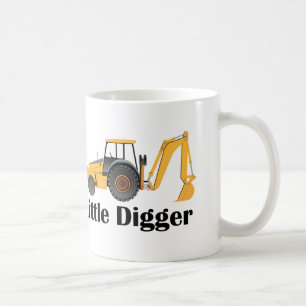 Little Digger - White 11 oz Classic White Mug Coffee Mug