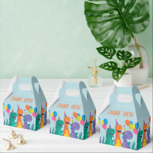 Little Dino 1st Birthday Favor Box