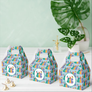Little Dino 1st Birthday Favor Box