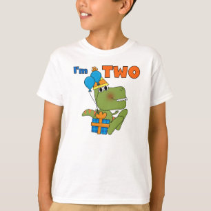 Little Dino 2nd Birthday Tshirts and Gifts