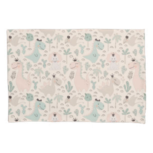 Little Dino Delight Pillowcase