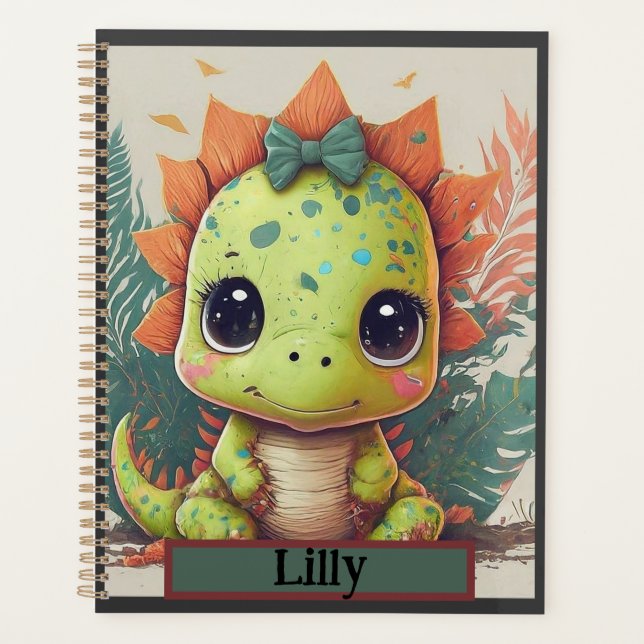 Little Dino Explorer: Roar with Confidence! Planner (Front)