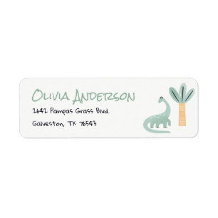 Little Dino In The Way Dinosaur Baby Shower 