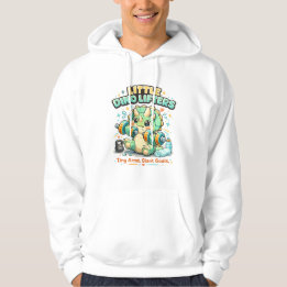 Little Dino Lifters 8KG | Tiny Arms Giant Goals Hoodie