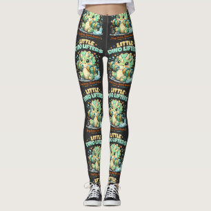 Little Dino Lifters 8KG Tiny Arms Giant Goals Leggings