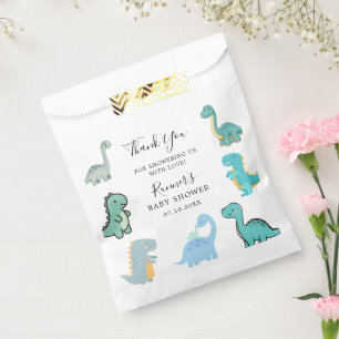 Little Dinosaur Cute Baby Shower Favour Bags