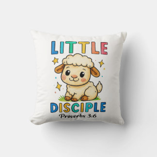 Little Disciple Proverbs 3:6 Cushion