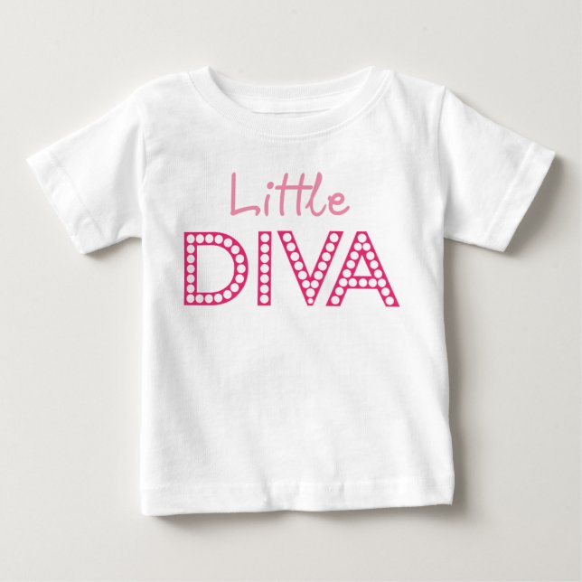 Little Diva Baby T-Shirt (Front)