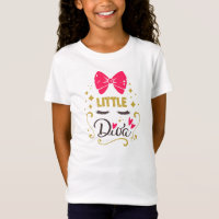 Little Diva Typography Girl Pink Adorable