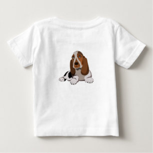 Little Dog Baby T-Shirt I Love Pets