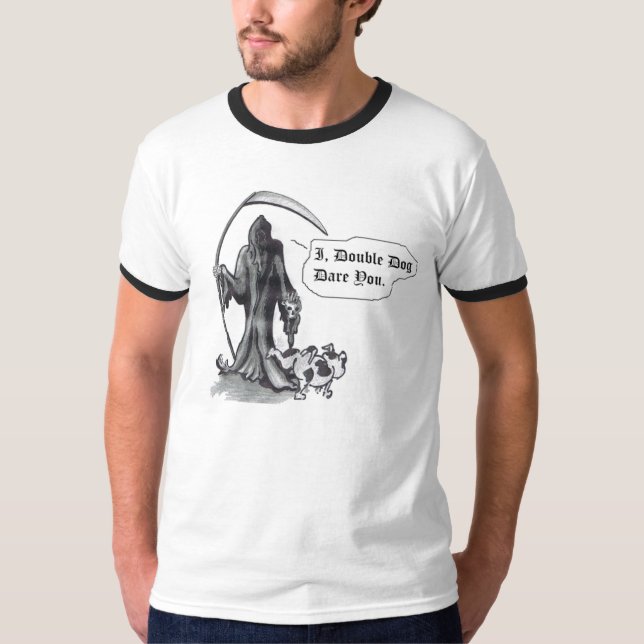 Little Dog Grim T-Shirt (Front)