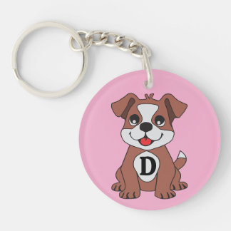 little dog key ring